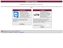 Tablet Screenshot of fernwartung.wegos.de